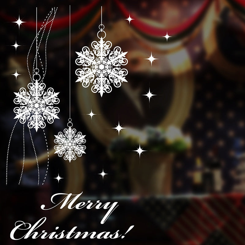 Christmas Window Decals for Festive Winter Displays