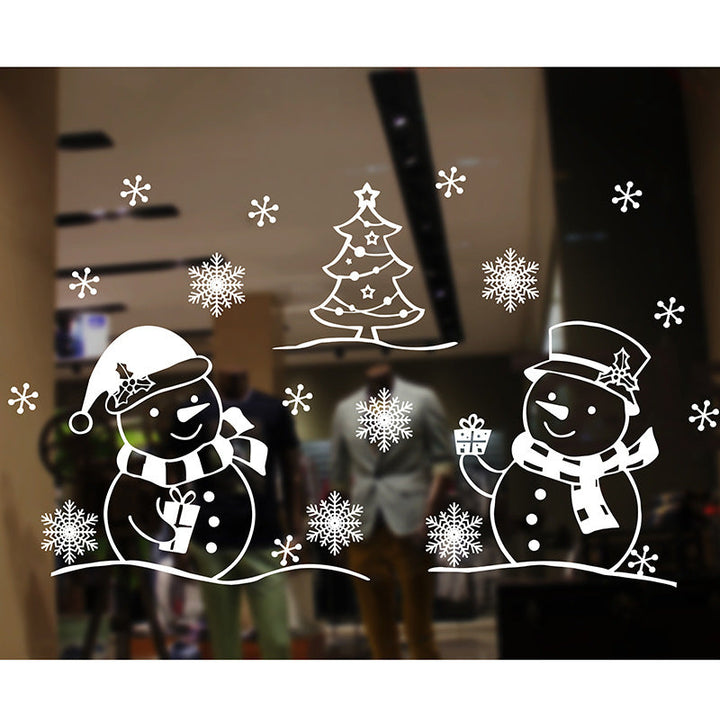 Christmas Window Decals for Festive Winter Displays