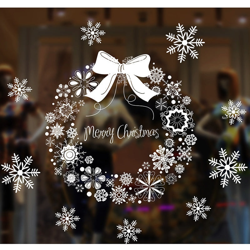 Christmas Window Decals for Festive Winter Displays