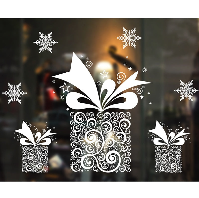 Christmas Window Decals for Festive Winter Displays