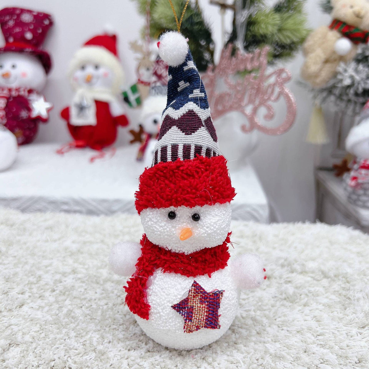 Christmas Snowman Ornaments for a Playful Holiday Tree