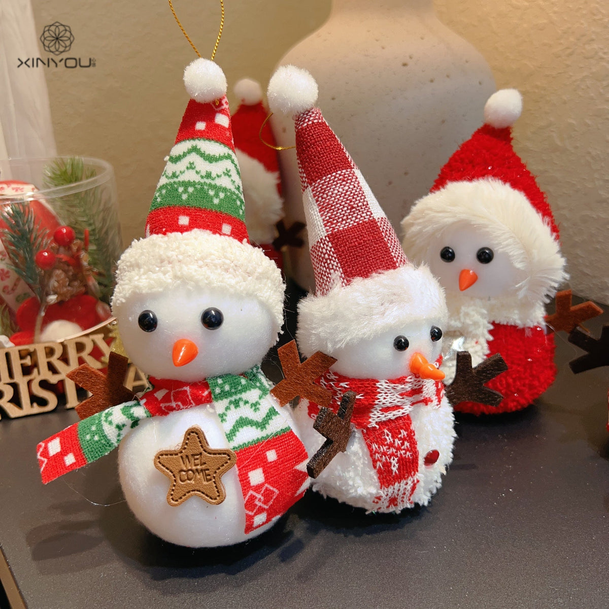 Christmas Snowman Ornaments for a Playful Holiday Tree