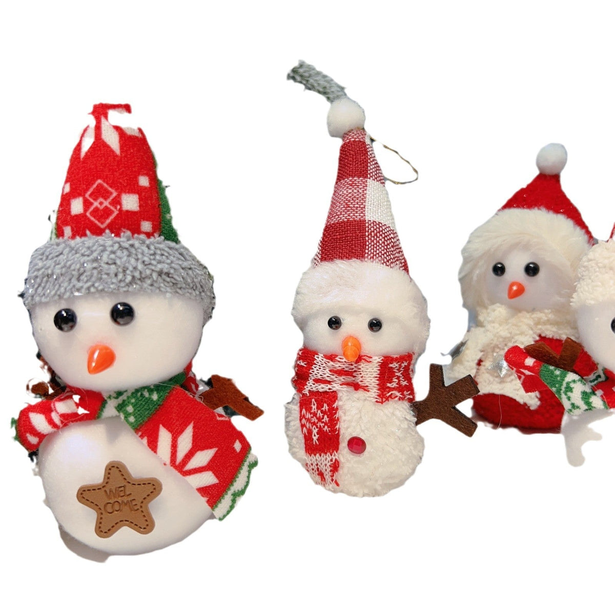 Christmas Snowman Ornaments for a Playful Holiday Tree