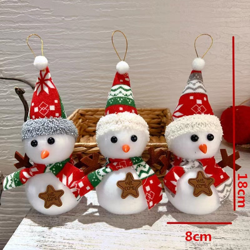 Christmas Snowman Ornaments for a Playful Holiday Tree