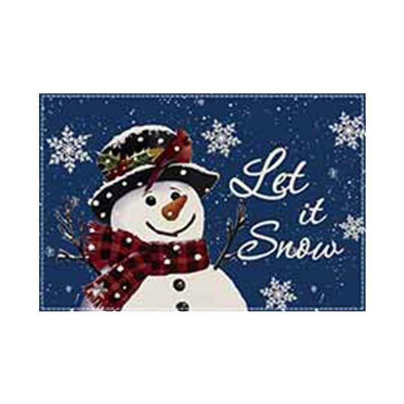 Christmas Snowman Placemats for Cheerful Holiday Tables