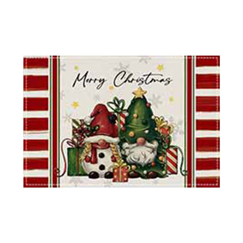 Christmas Snowman Placemats for Cheerful Holiday Tables