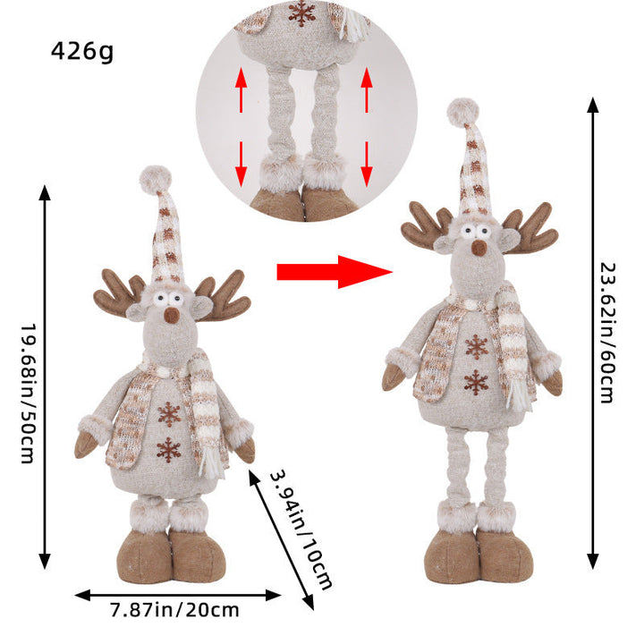 Christmas Reindeer Decoration for Cozy Holiday Displays