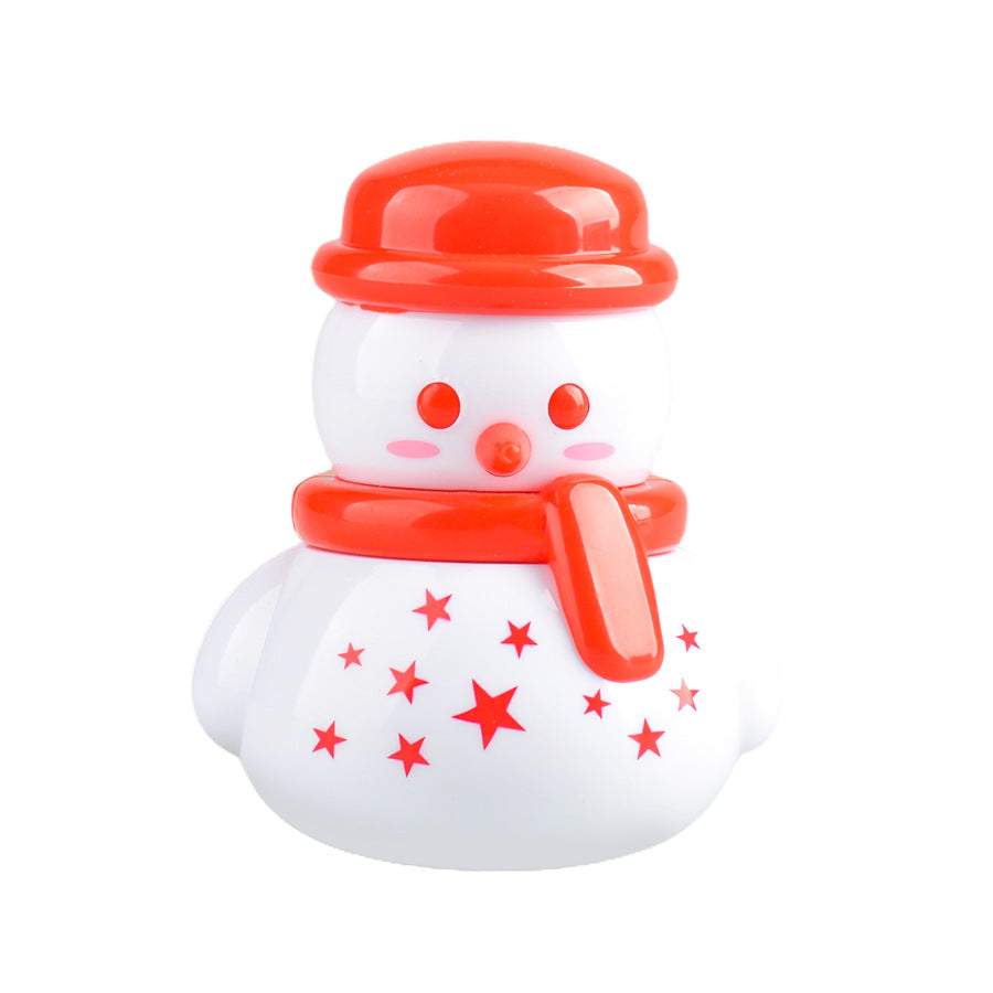 Christmas Snowman Tumbler Toy With Cheerful Ringing