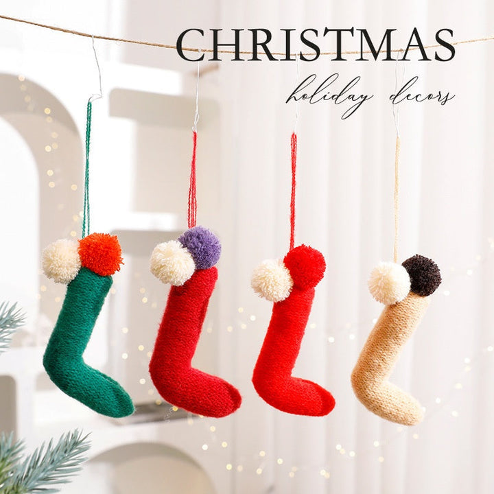 Christmas Stocking Ornaments for Cozy Holiday Tree Decor