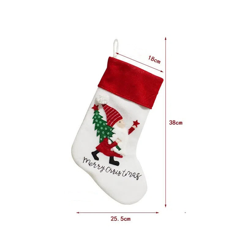 Christmas Stocking Gift Bag for Small Holiday Surprises