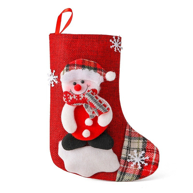 Christmas Stocking Gift Bag for Festive Holiday Displays