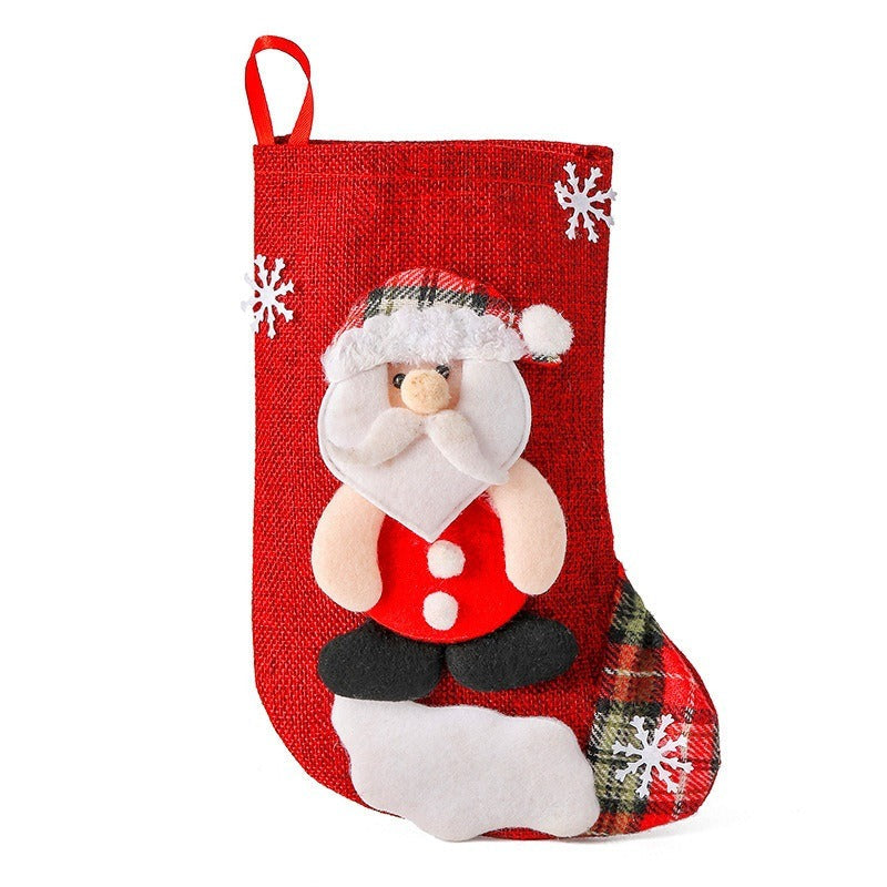Christmas Stocking Gift Bag for Festive Holiday Displays