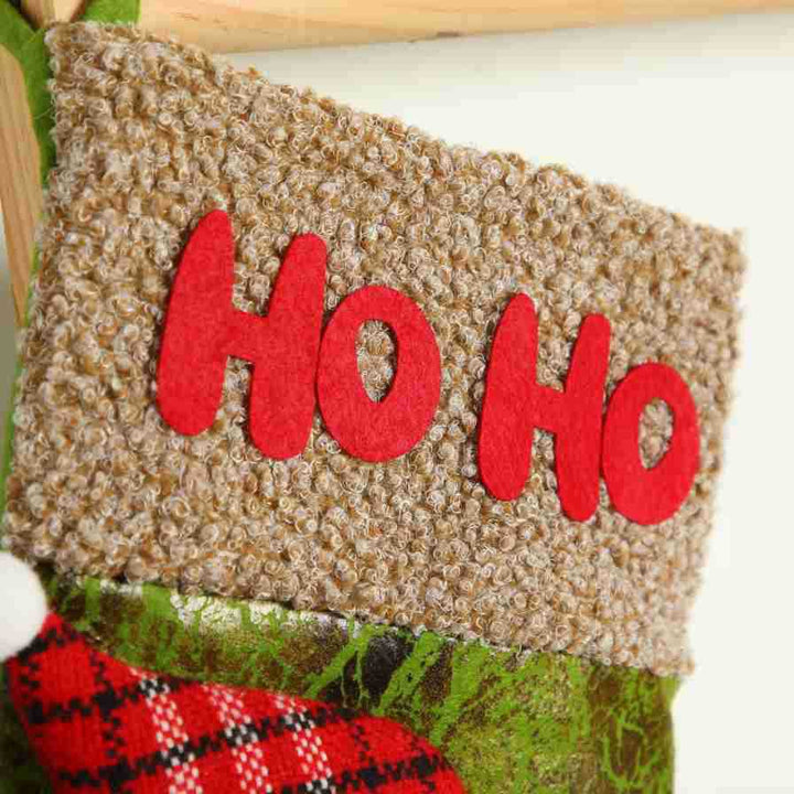Christmas Stocking Set for Cheerful Mantel Display