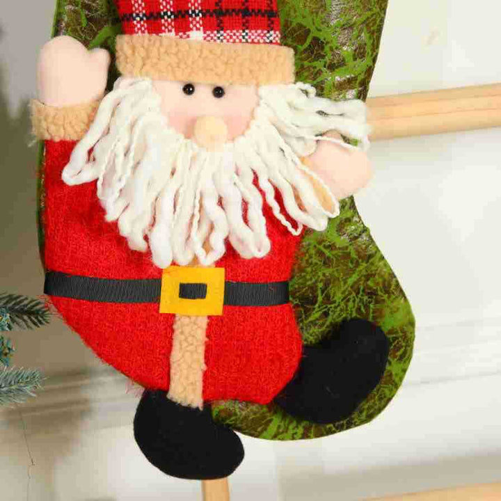 Christmas Stocking Set for Cheerful Mantel Display