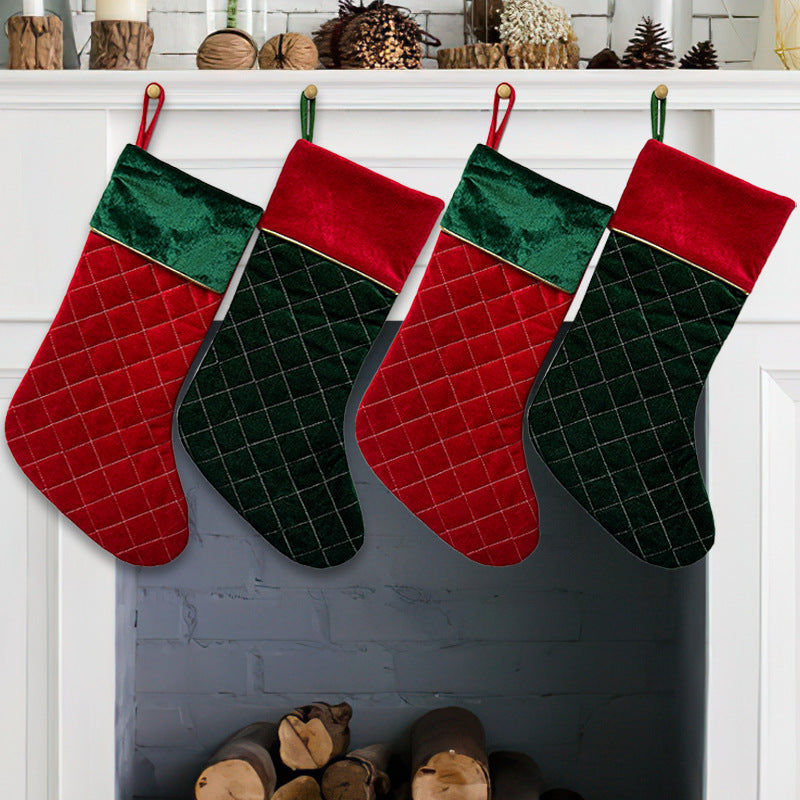 Christmas Stocking Decorations for Festive Mantels