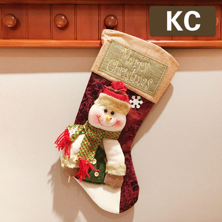 Christmas Stocking Gift Bag for Small Presents and Candy