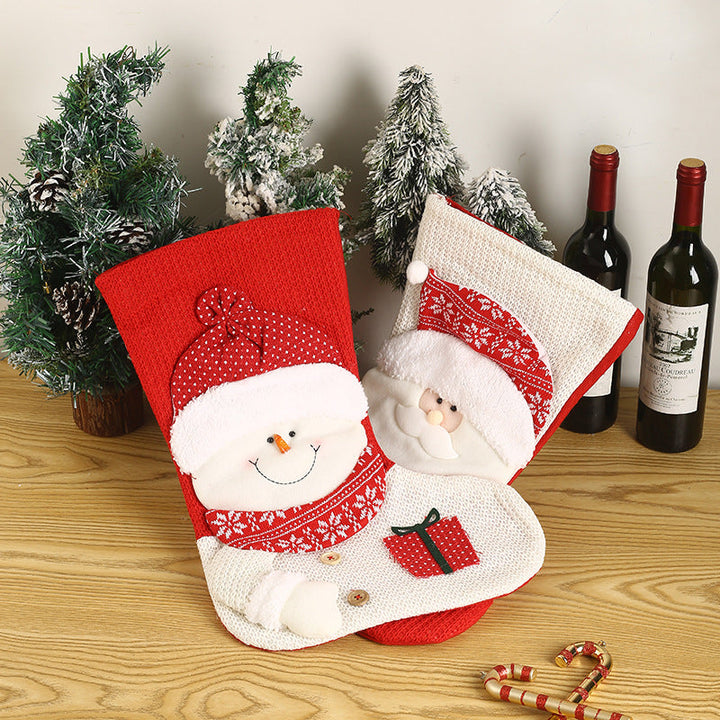 Christmas Stocking Gift Bag for Festive Holiday Treats