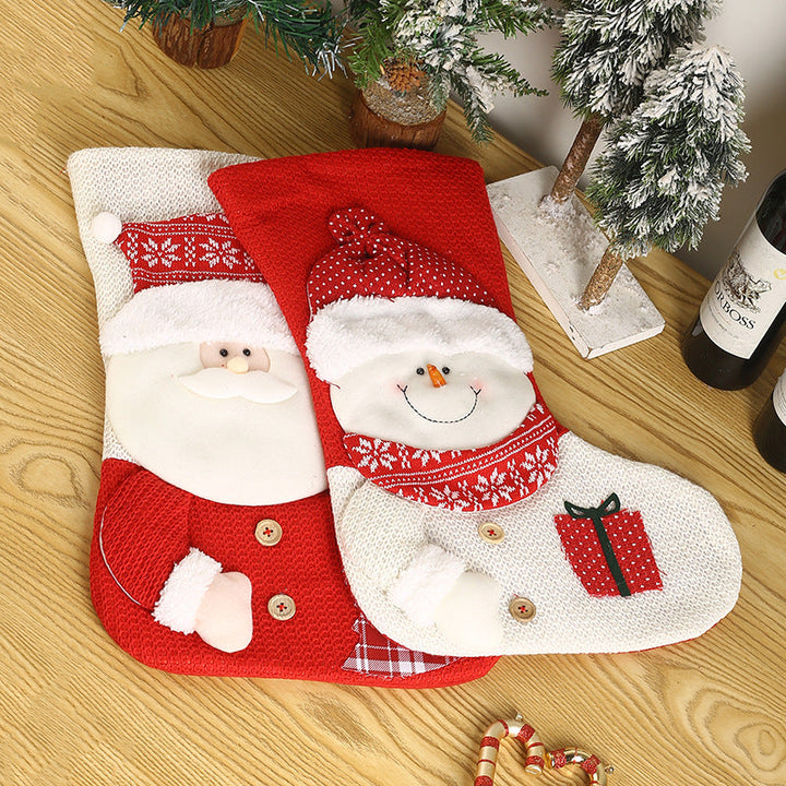 Christmas Stocking Gift Bag for Festive Holiday Treats