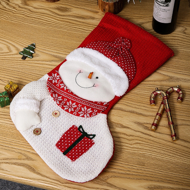 Christmas Stocking Gift Bag for Festive Holiday Treats