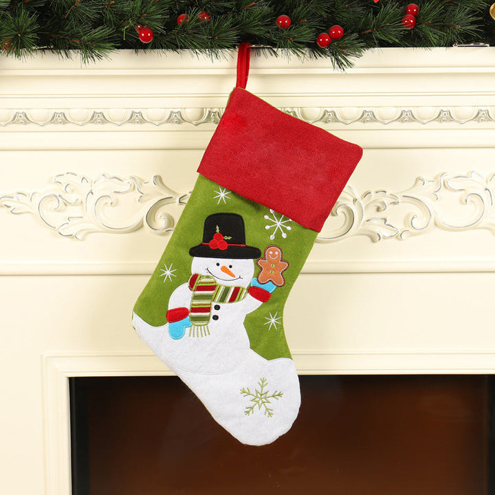 Christmas Stocking Gift Bags for Mantels and Treats