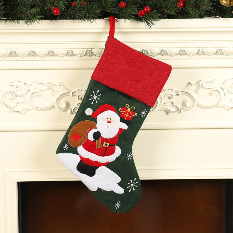 Christmas Stocking Gift Bags for Mantels and Treats