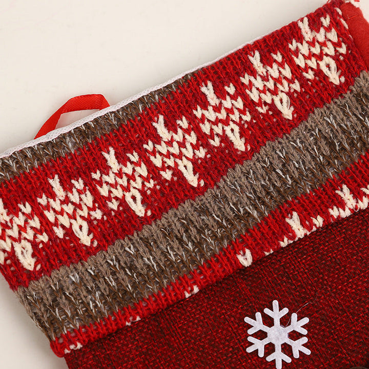 Christmas Stocking Gift Bag for Festive Holiday Decor