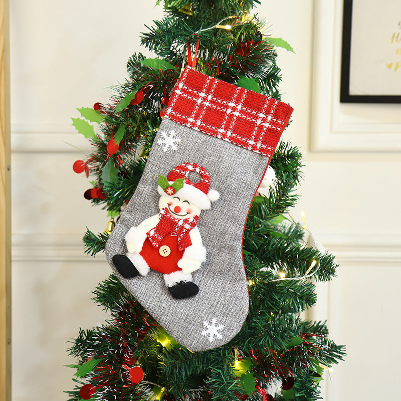 Christmas Stocking Gift Bag for Festive Holiday Decor