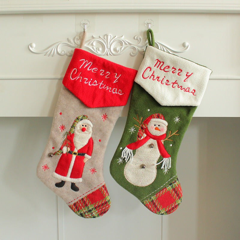 Christmas Stocking Gift Bags for Festive Small Gifts