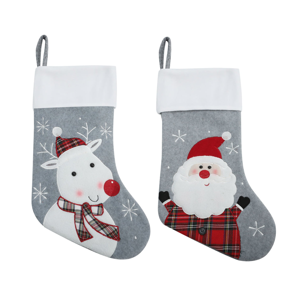 Christmas Stocking Gift Bags for Festive Holiday Decor