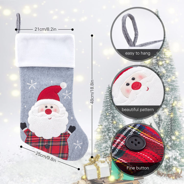 Christmas Stocking Gift Bags for Festive Holiday Decor