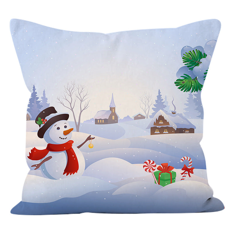 Christmas Pillow Covers for Cozy Holiday Sofa Decor
