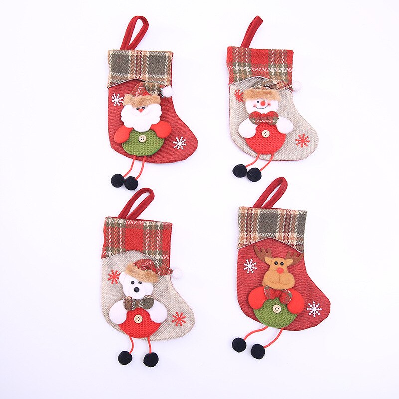 Christmas Stocking Set for Festive Tree and Mantel Décor