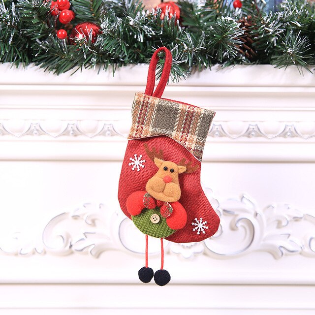 Christmas Stocking Set for Festive Tree and Mantel Décor