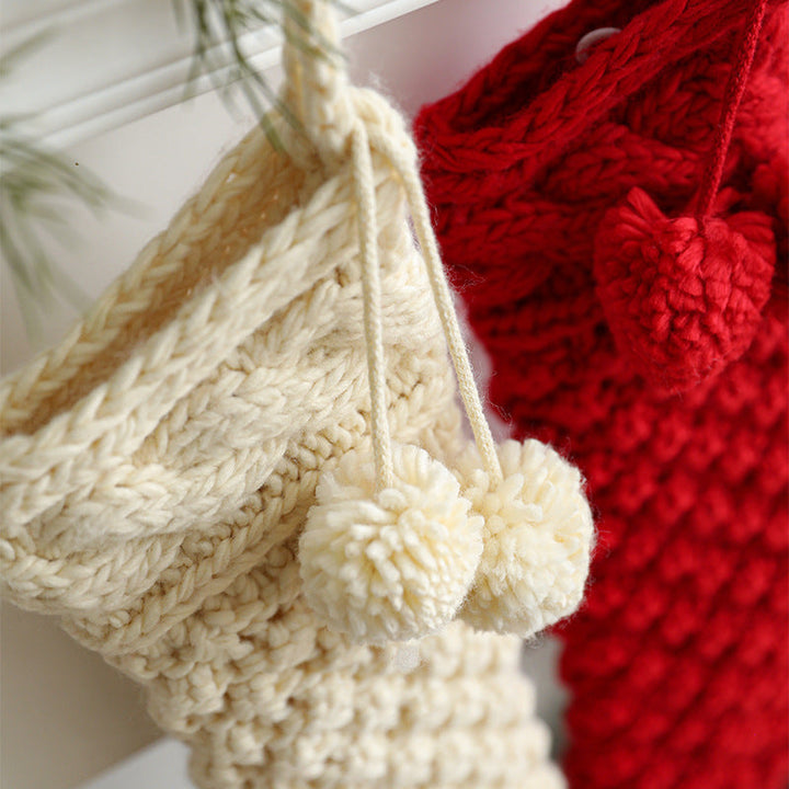 Christmas Stocking Decor for Cozy Fireplace Gift Displays