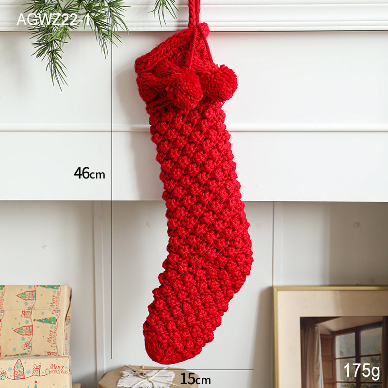 Christmas Stocking Decor for Cozy Fireplace Gift Displays