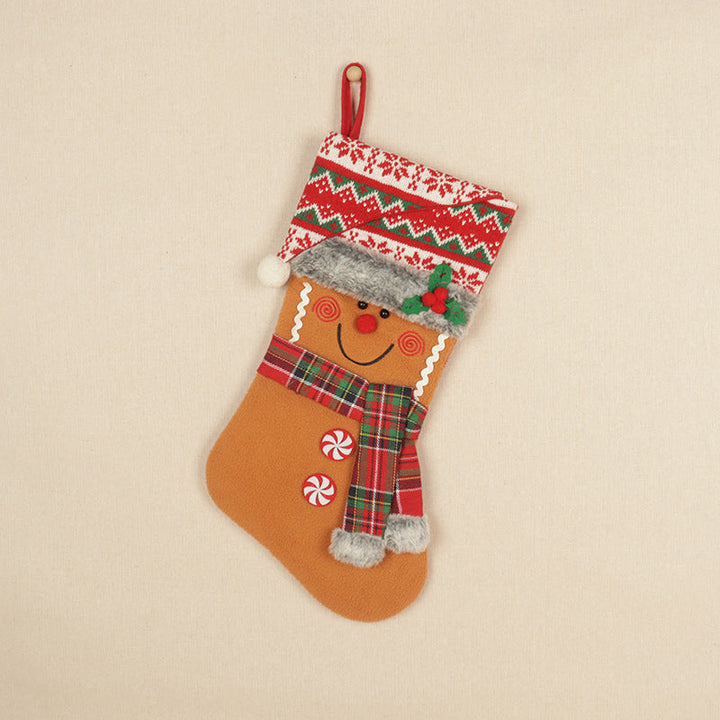 Christmas Stocking Set: Four Festive Character Bags