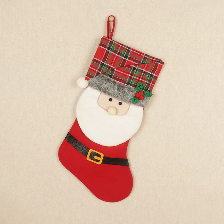 Christmas Stocking Set: Four Festive Character Bags