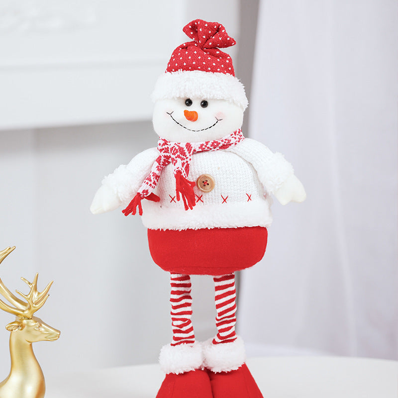 Christmas Plush Tabletop Decor for Festive Displays