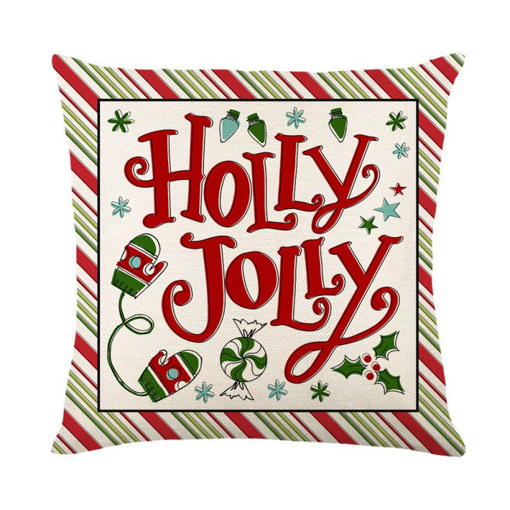 Christmas Pillow Cover – Festive Sofa Cushion Decor