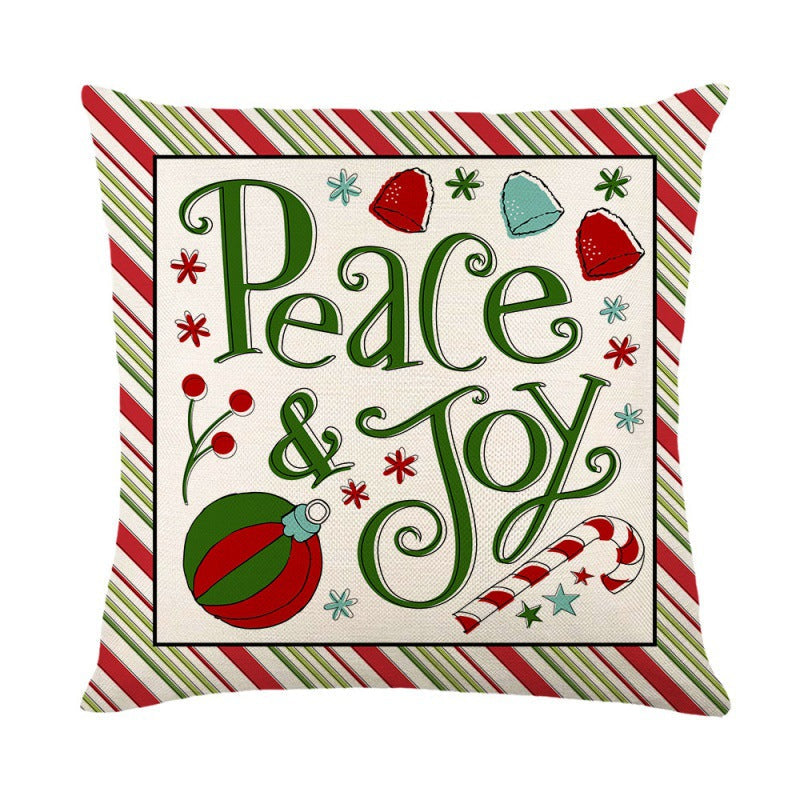Christmas Pillow Cover | Festive Sofa Cushion Decor