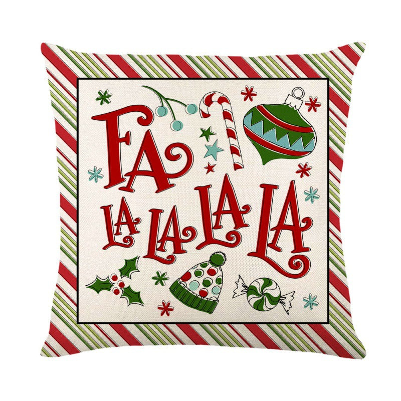Christmas Pillow Cover | Festive Sofa Cushion Decor