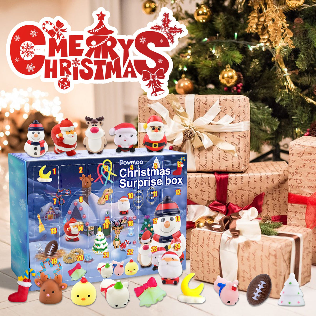 Christmas Blind Box Advent Calendar: 24 Daily Surprises