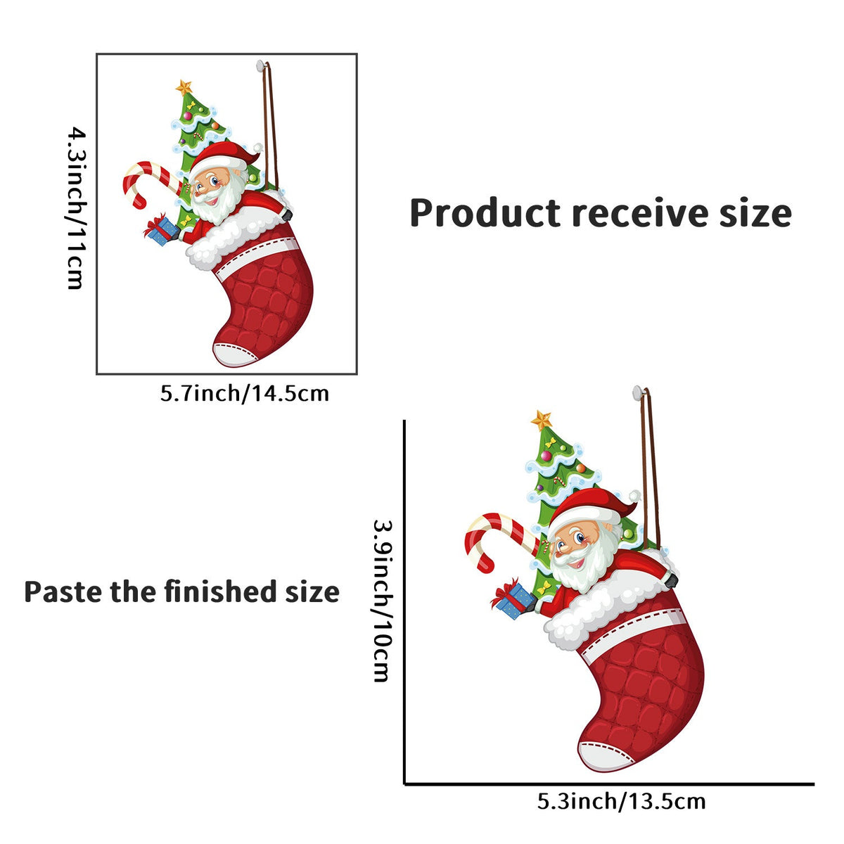 Christmas Switch Stickers for Festive Holiday Decor