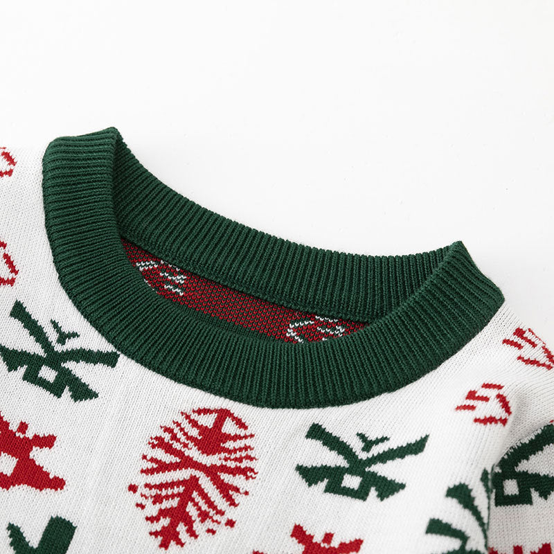 Christmas Baby Sweater for Cozy Holiday Photo Outfits