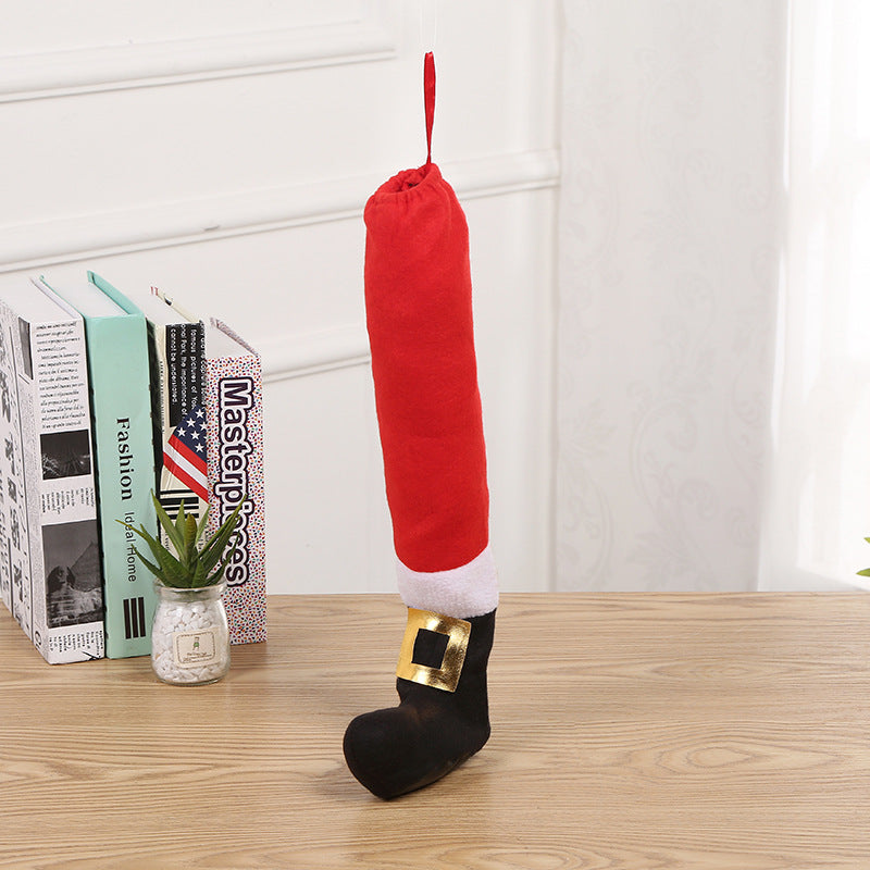 Christmas Chair Leg Covers | Festive Santa Boot Decor
