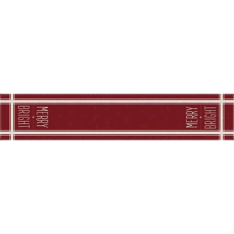 Christmas Table Runner for Festive Holiday Dining Rooms