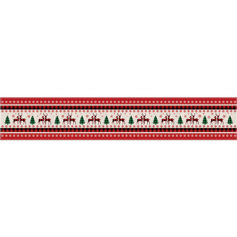 Christmas Table Runner for Festive Holiday Dining Rooms