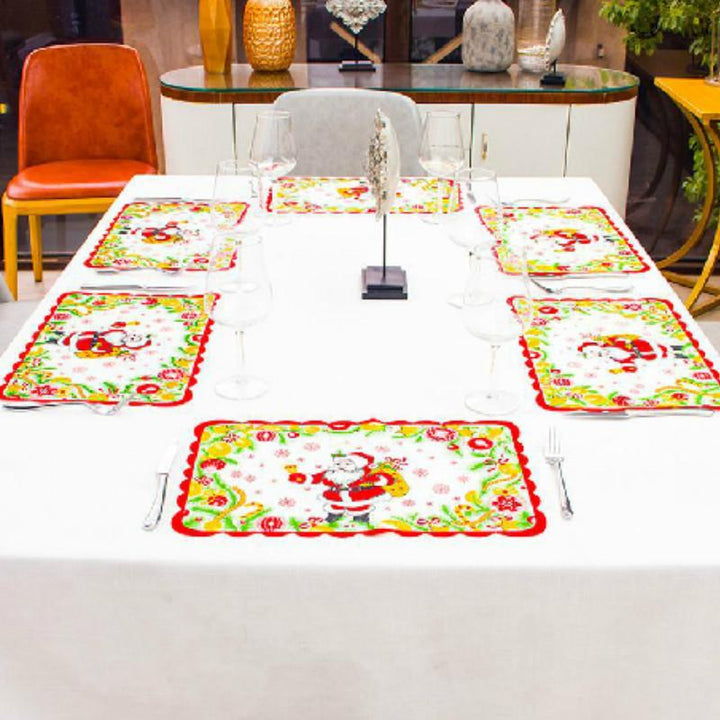 Christmas Table Mats for Festive Holiday Place Settings