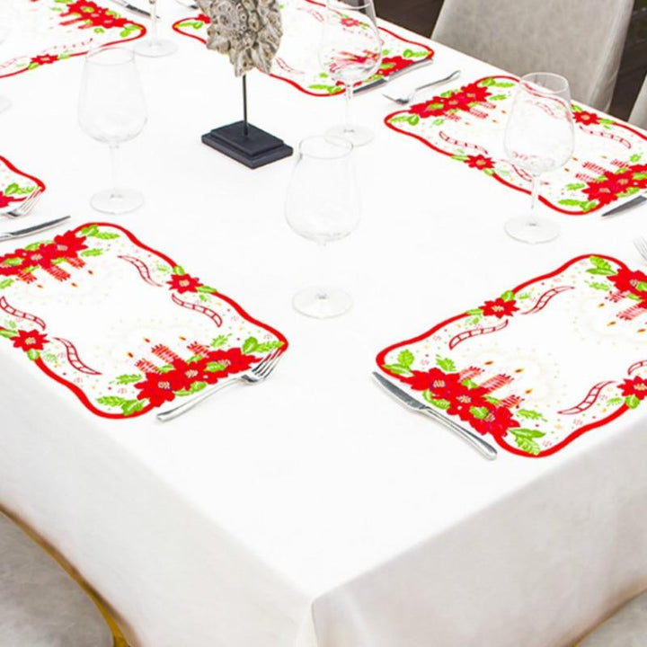 Christmas Table Mats for Festive Holiday Place Settings