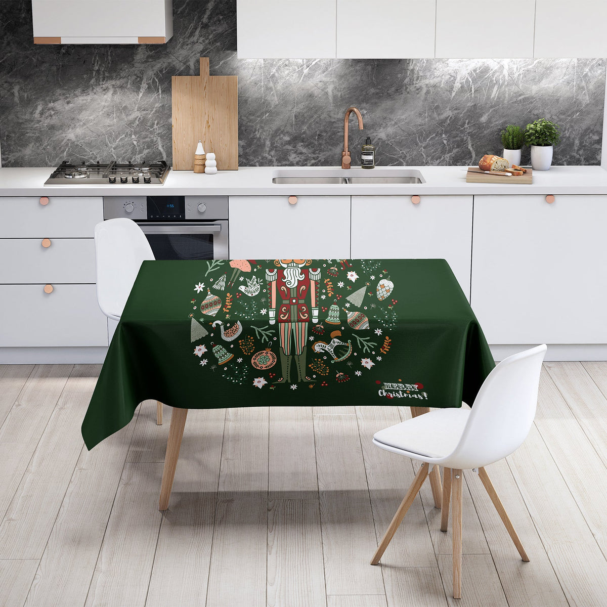 Christmas Tablecloth for Festive Holiday Table Decor
